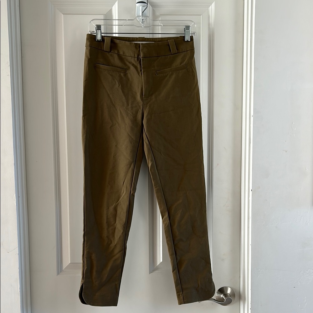 Olive Green Trousers Rachel Roy